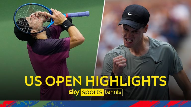 JACK DRAPER VS JANNIK SINNER US OPEN SEMI-FINAL HIGHLIGHTS 