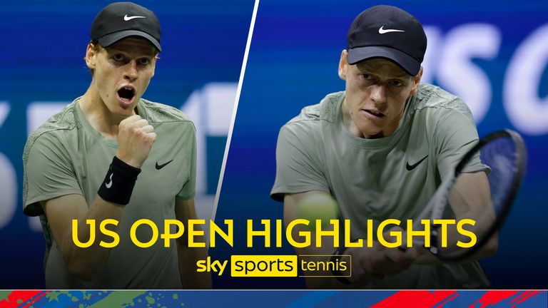 JANNIK SINNER US OPEN HIGHLIGHTS TOMMY PAUL