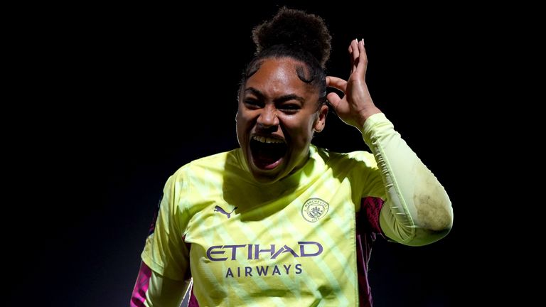 Khiara Keating confesses to being a "loud and crazy" part of Man City's dressing room