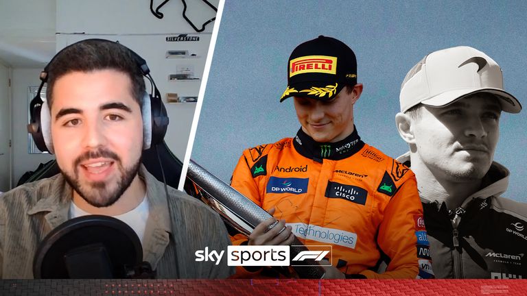 On the Sky Sports F1 Podcast, Harry Benjamin questions whether Oscar Piastri's thrilling win in Azerbaijan shows that he has more of a 'killer instinct' than Lando Norris.