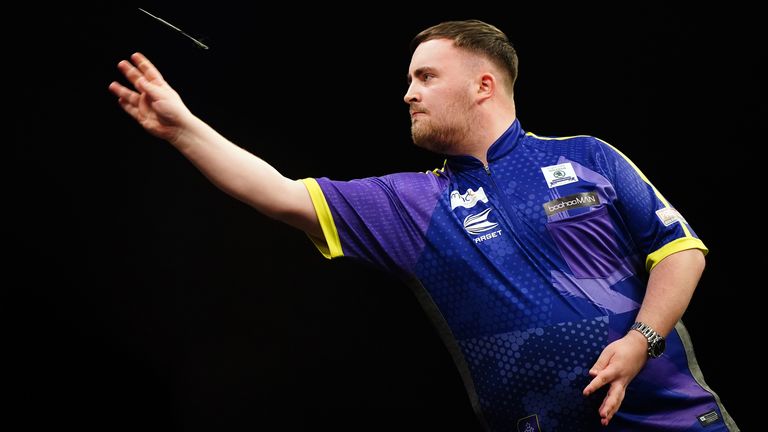 Luke Littler overcame Raymond van Barneveld 6-4 to reach the World Series of Darts quarter-finals in Amsterdam