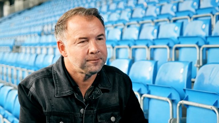 Marcus Stewart spoke to Sky Sports about how he copes living with Motor Neurone Disease