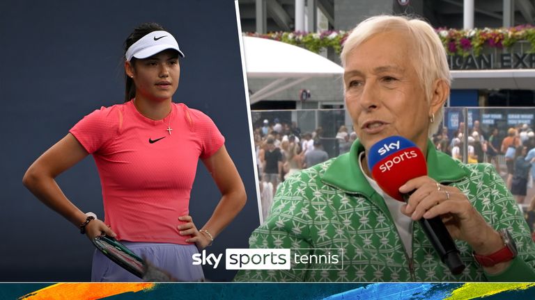 FLUSHING NY- 22 AOÛT : Emma Raducanu est vue sur le terrain d'entraînement du centre national de tennis de l'USTA Billie Jean King le 22 août 2024 à Flushing Queens. Crédit : mpi04/Mediapunch /IPX