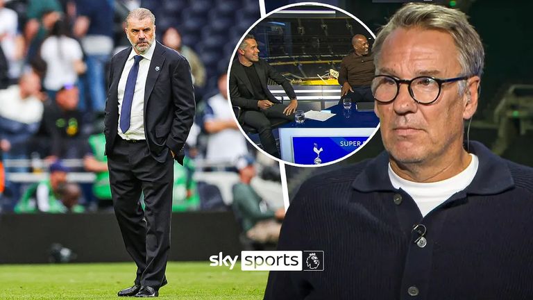 Paul Merson sier han har en bedre sjanse til å vinne Strictly Come Dancing enn at Tottenham vinner et trofé denne sesongen, etter at Spurs-manager Ange Postecoglou gjentok sine påstander om at han vil vinne et trofé i sin andre sesong i en klubb.