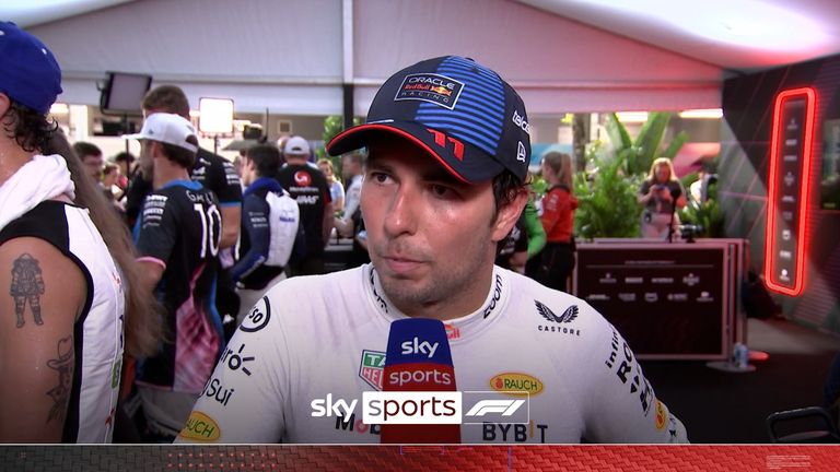 Sergio Perez couldn&#39;t hide his frustration with the performance of his Red Bull after finishing 10th in the Singapore Grand Prix.