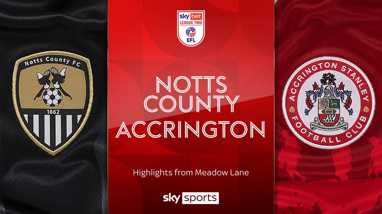 Notts County v Accrington