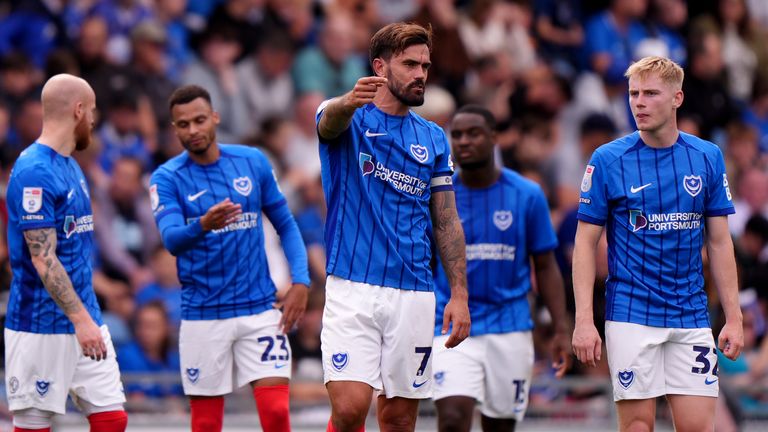 Portsmouth are winless this season, drawing three of their five games