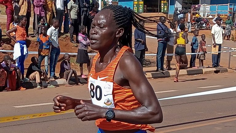 Rebecca Cheptegei, Ugandan athlete (Associated Press)