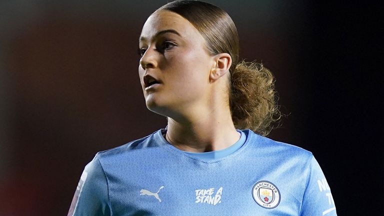 Ruby Mace initially joined Man City as a 17-year-old from Arsenal