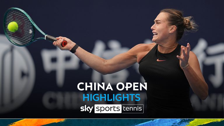 Aryna Sabalenka vs Mananchaya Sawangkaew | China Open highlights