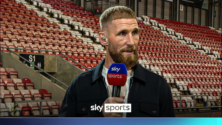 Sam Tomkins of the Catalans Dragons