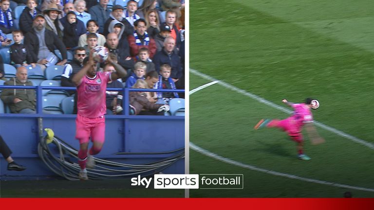 Alex Mowatt finds the equaliser for West Bromwich Albion in their Championship fixture against Sheffield Wednesday.