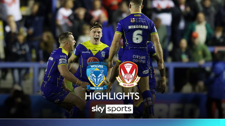 Warrington 23-22 St Helens: George Williams sends Wolves into semi-finals in golden-point thriller