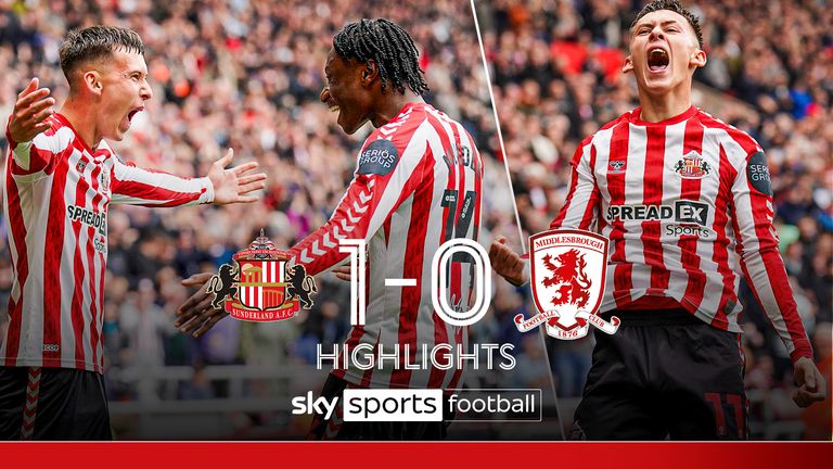 Sunderland 1-0 Middlesbrough