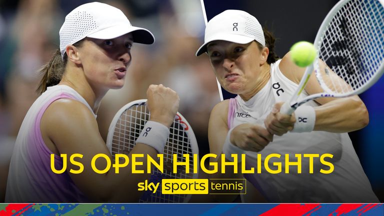 IGA SWIATEK US OPEN HIGHLIGHTS LIUDMILA SAMSONOVA