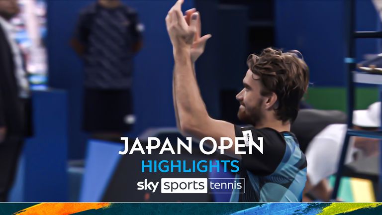 Highlights of the match between Tomas Machac and Alex Michelsen at the Japan Open.