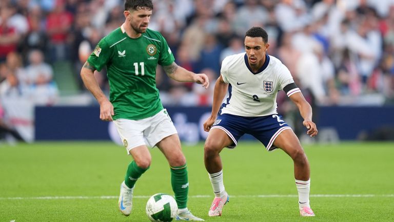 Trent Alexander-Arnold impressed at right-back for England