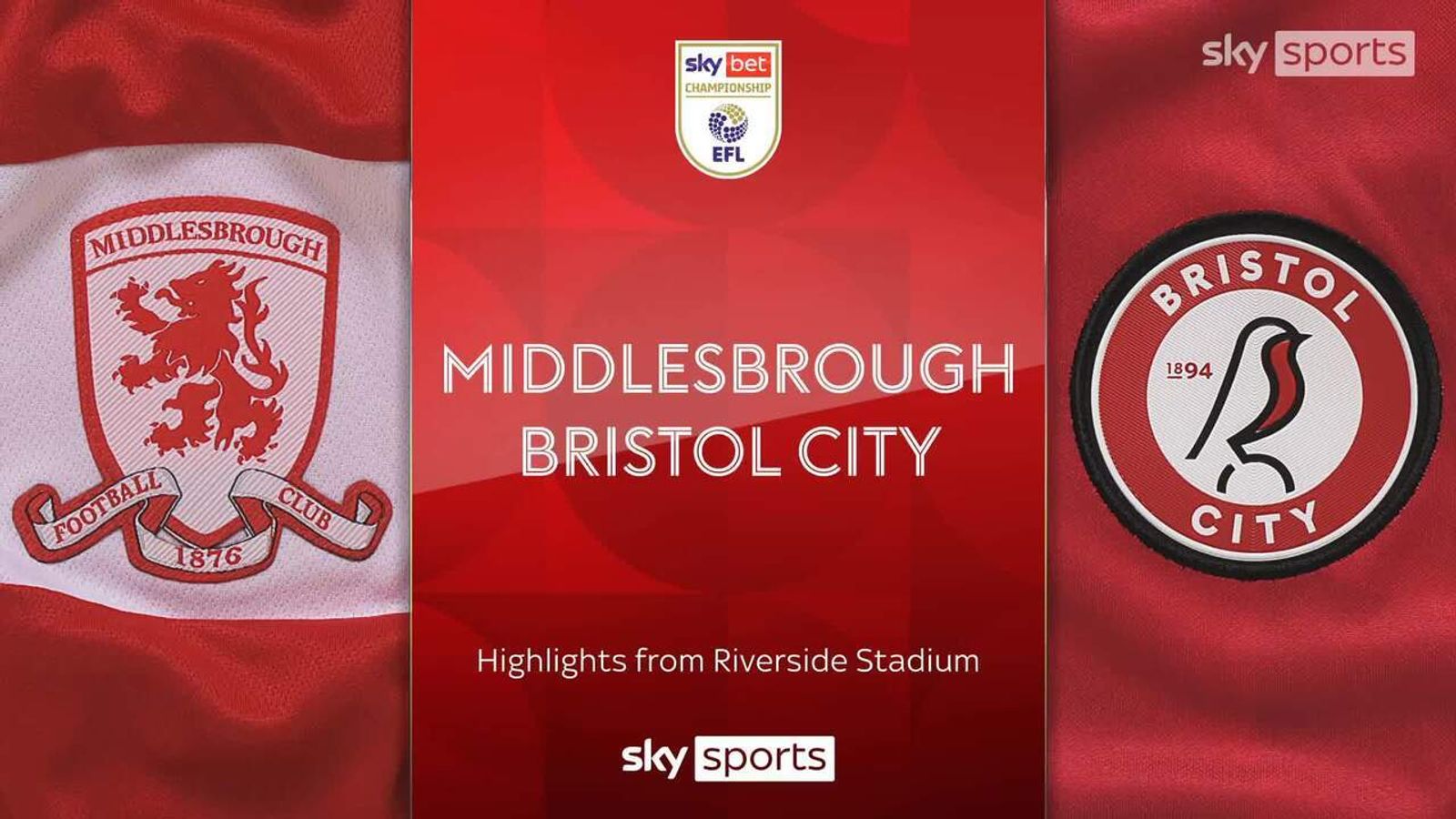 Middlesbrough 0 - 2 Bristol City - Match Report & Highlights