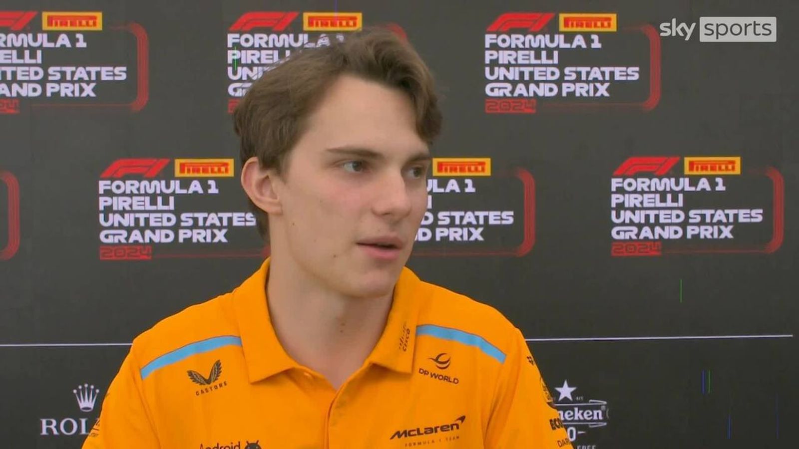 USA GP Oscar Piastri We're in a position where I can help Lando