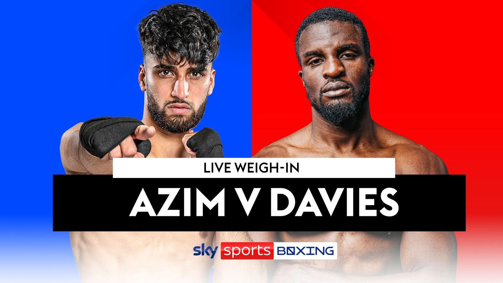 Adam Azim vs Ohara Davies Weighin ahead of crunch clash along with Dan Azeez vs Lewis