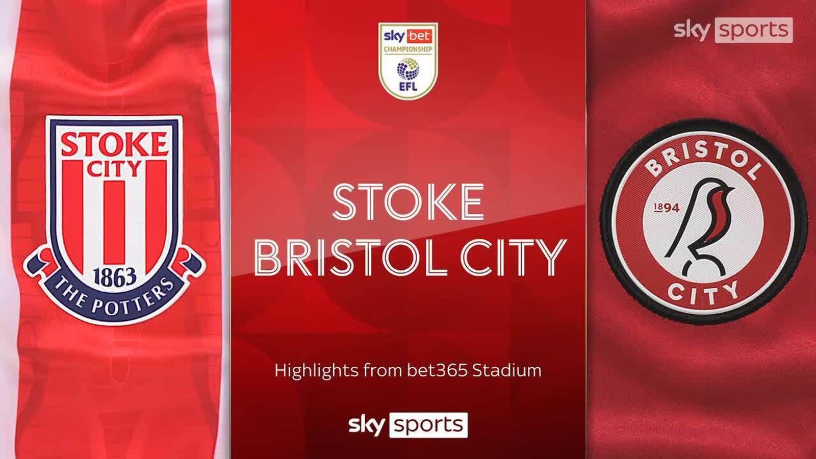 Stoke 2 - 2 Bristol City - Match Report & Highlights