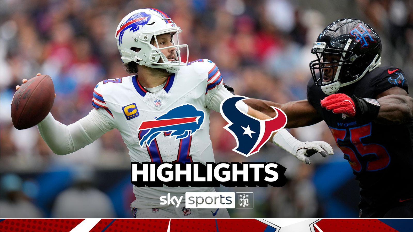 Buffalo Bills at Houston Texans 2024 Week Five NFL highlights NFL