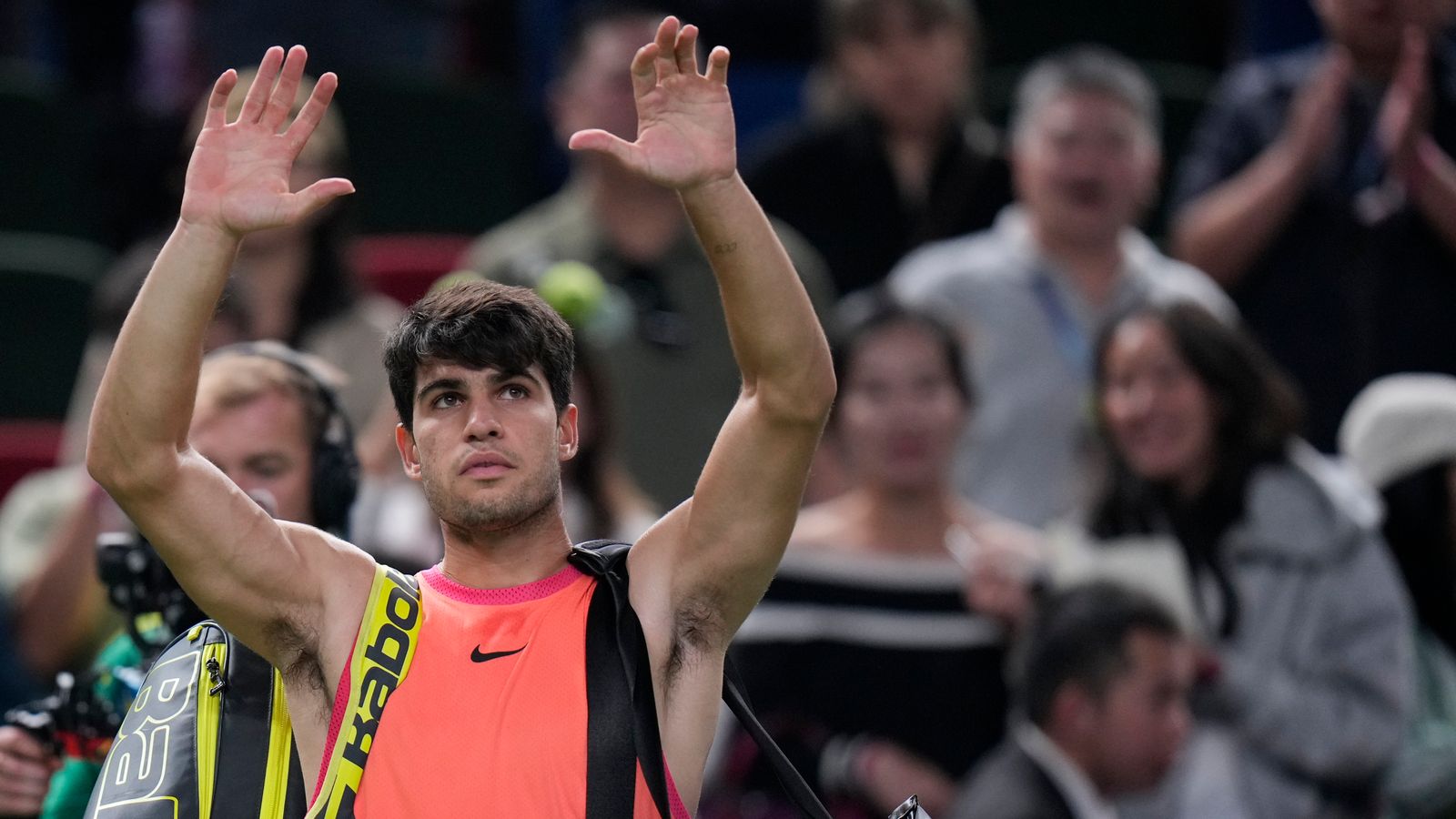 Carlos Alcaraz: Spaniard stunned by Czech Tomas Machac at Rolex Shanghai Masters | Tennis News