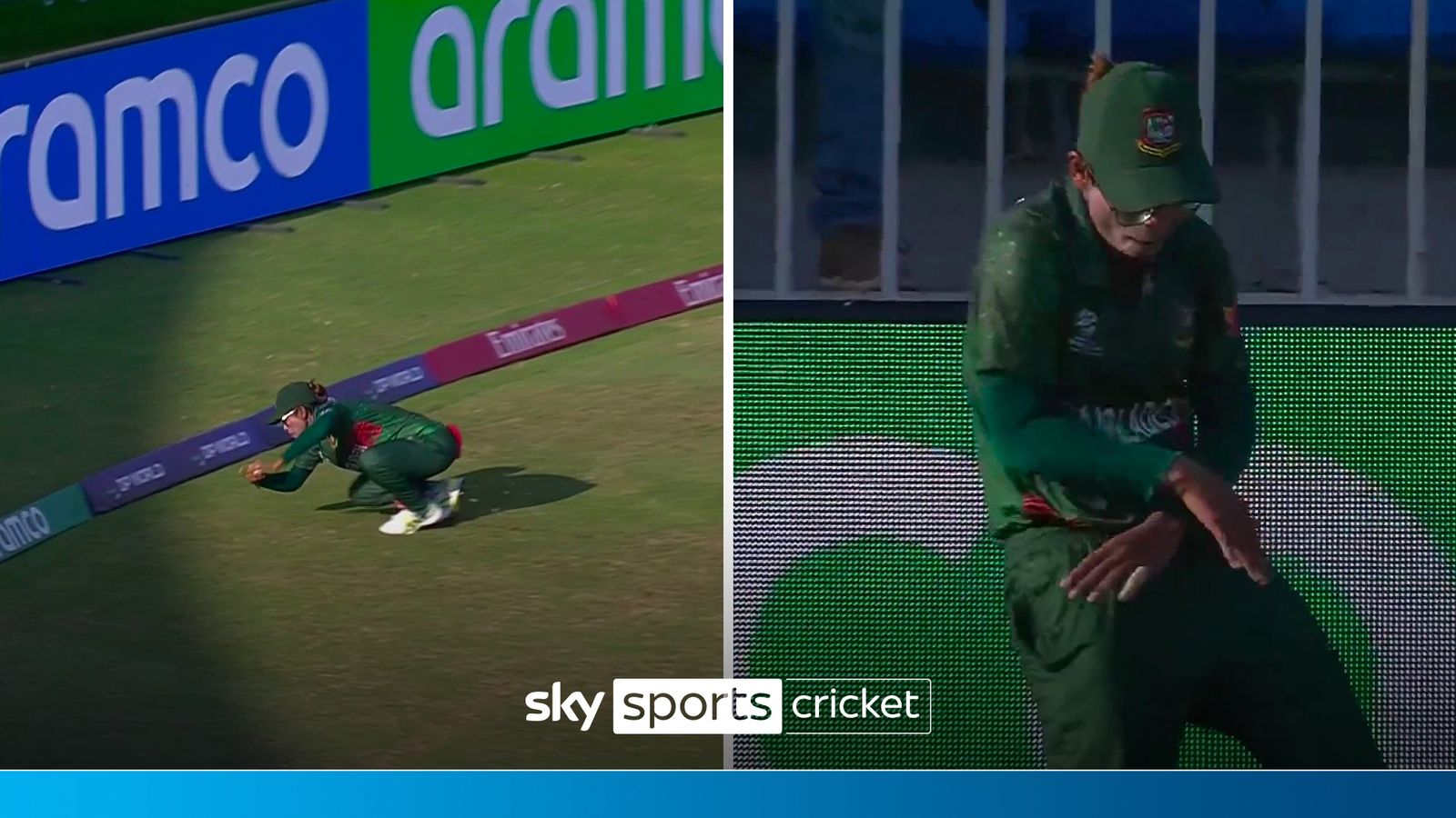 Women's T20 World Cup 2024: Bangladesh's Fahima Khatun's cracking catch ...