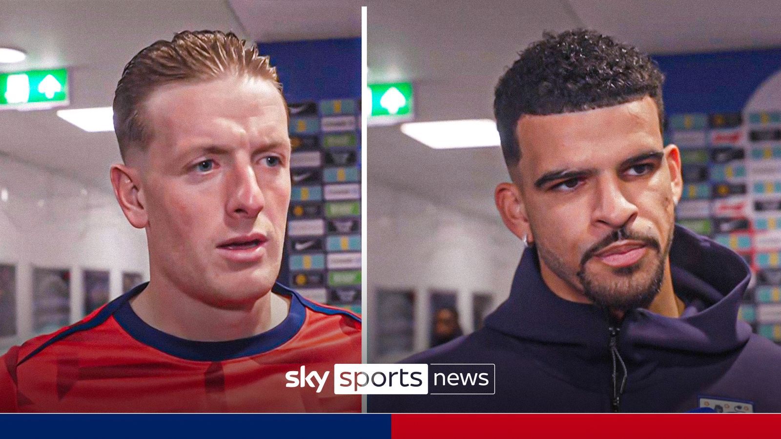 England's Jordan Pickford and Dominic Solanke look to make amends vs