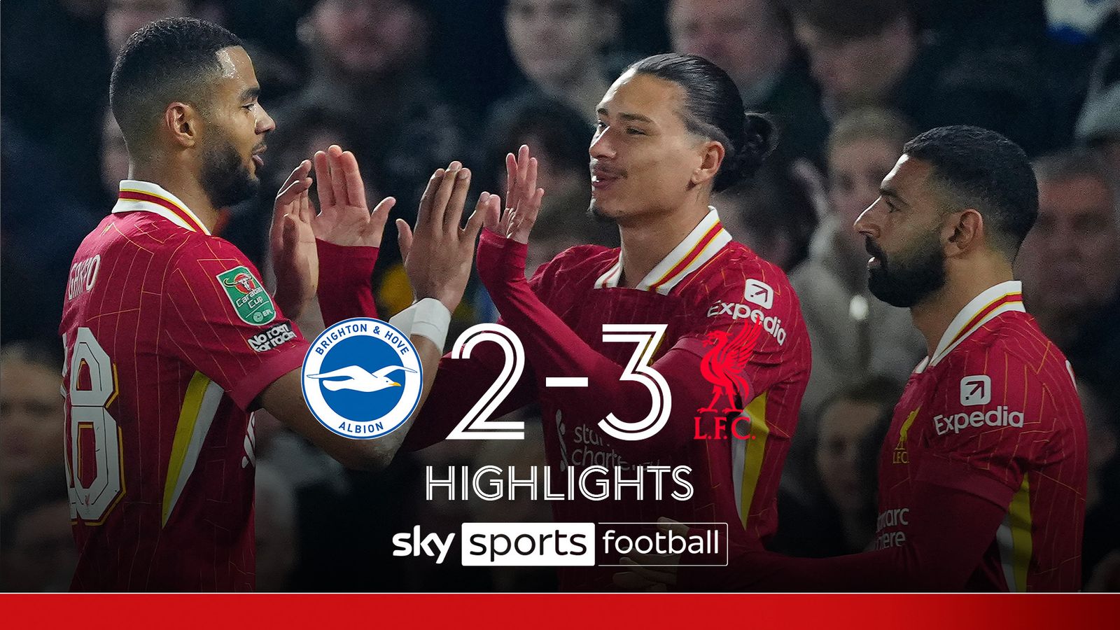 Brighton 2-3 Liverpool: Cody Gakpo scores twice in thrilling five-goal ...