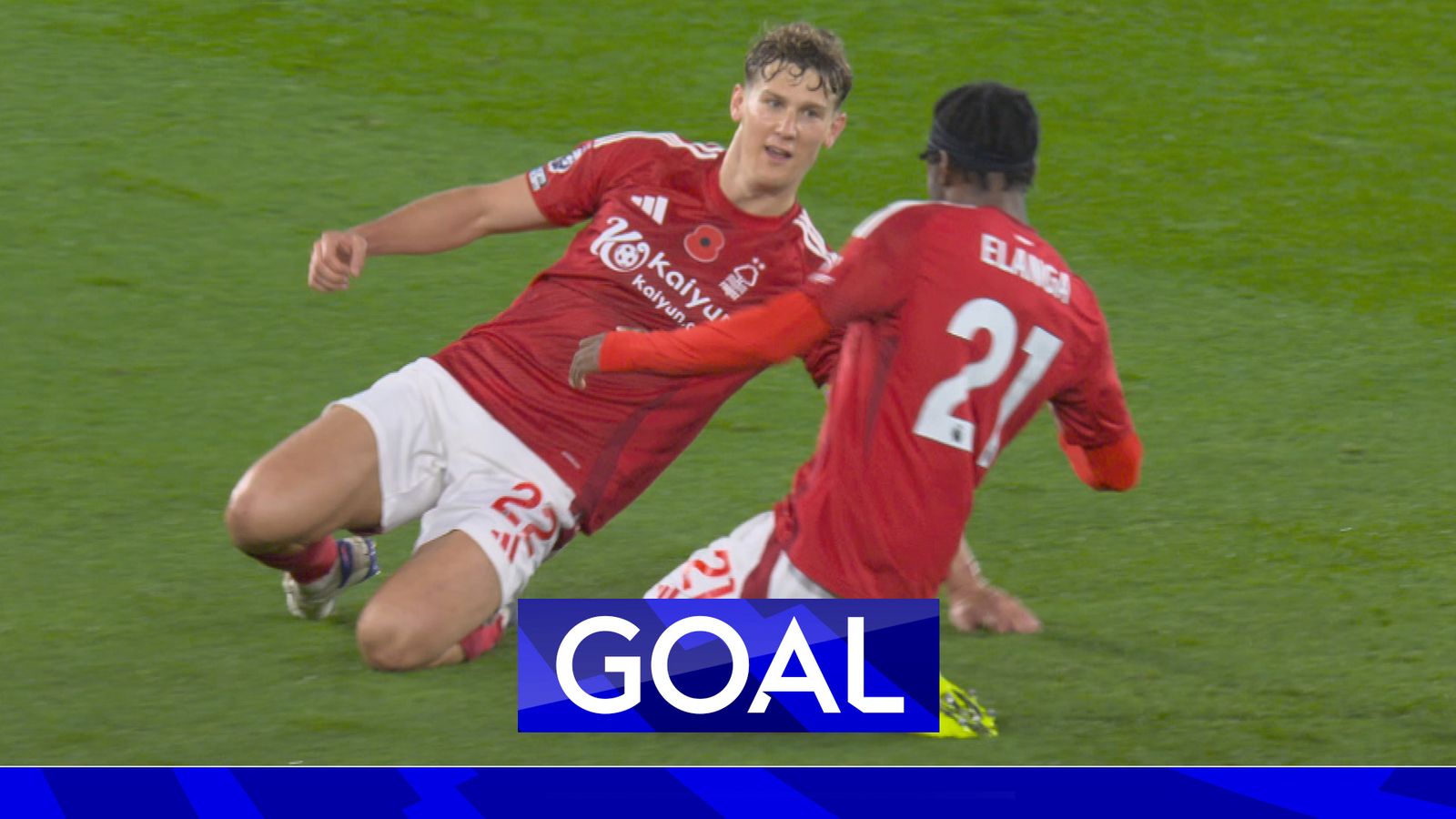 Yates hits superb long-range strike to give Forest lead!