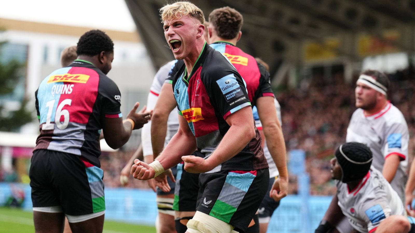 Gallagher Premiership: Harlequins finally beat Saracens to end rivals’ unbeaten start to the season