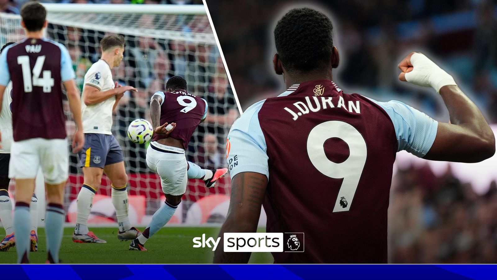 ¡El súper sustituto del Aston Villa! | Los goles de Jhon Durán en la Premier League esta temporada