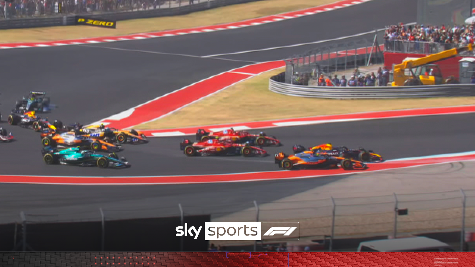USA GP Did Verstappen push Norris wide? Lando fumes on team radio