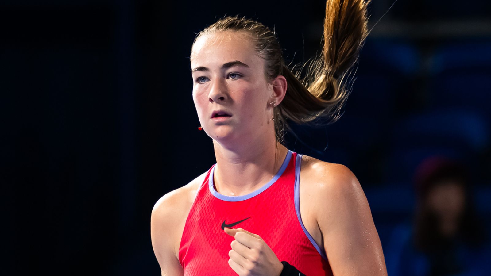 Mika Stojsavljevic: Fifteen-year-old US Open girls champion denied first WTA win in losing thriller to Moyuka Uchijima