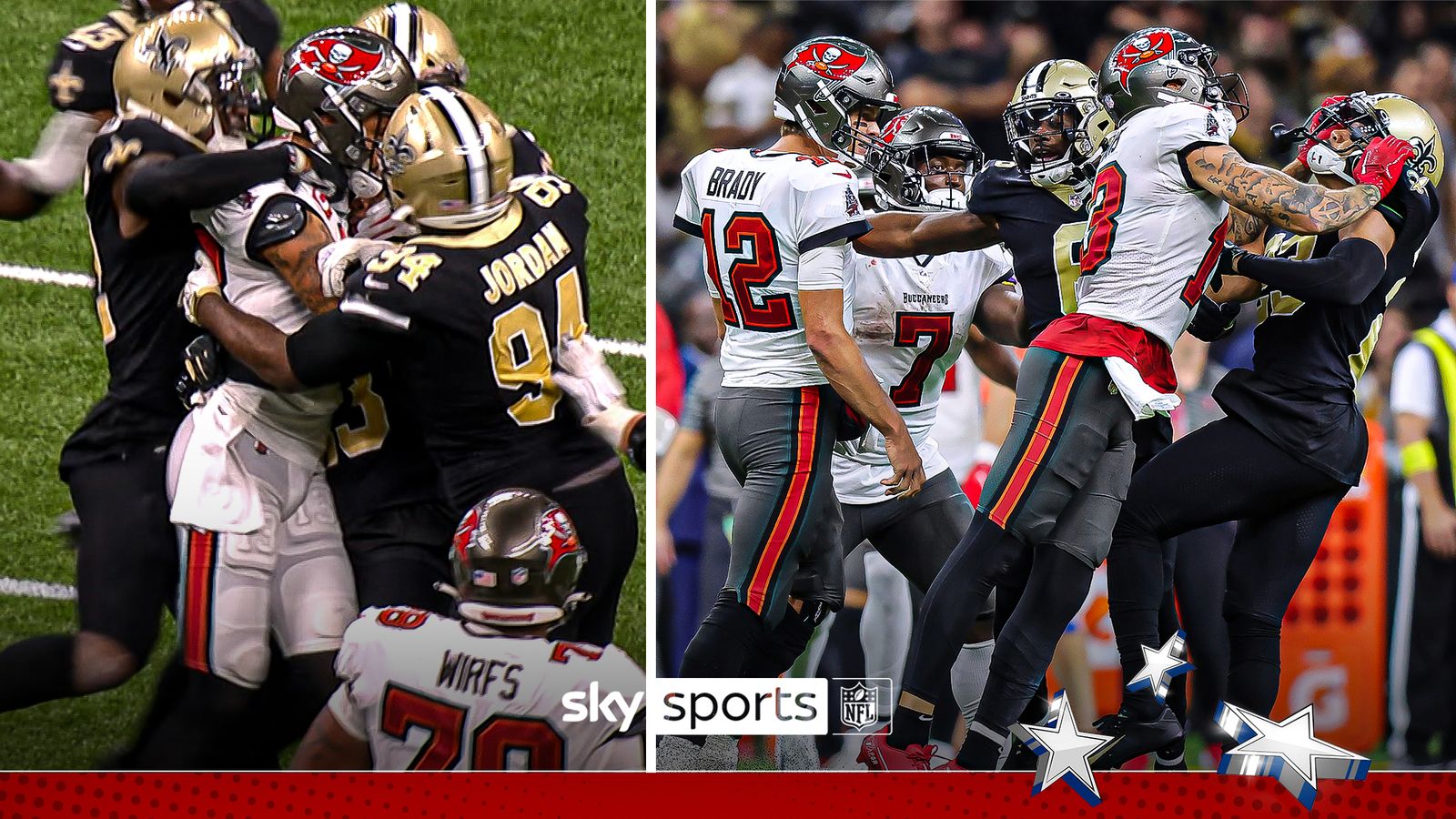Mike Evans vs Marshon Lattimore fights NFL's biggest feud NFL News