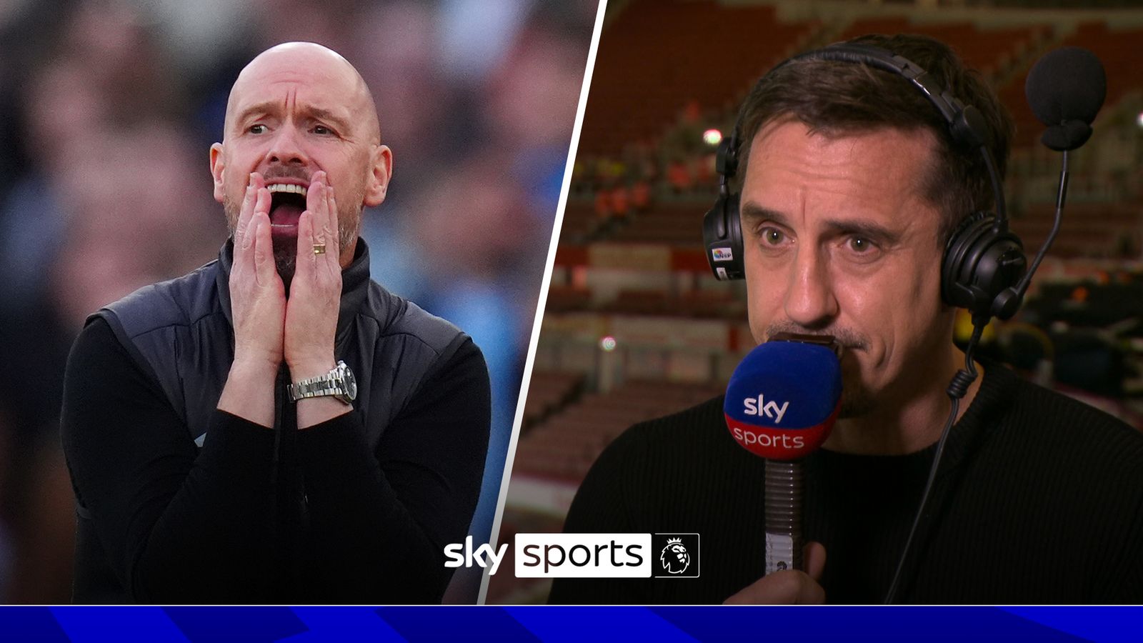 Manchester United boss Erik ten Hag will be under ‘unbearable’ pressure if his side lose to Chelsea, says Gary Neville | Football News