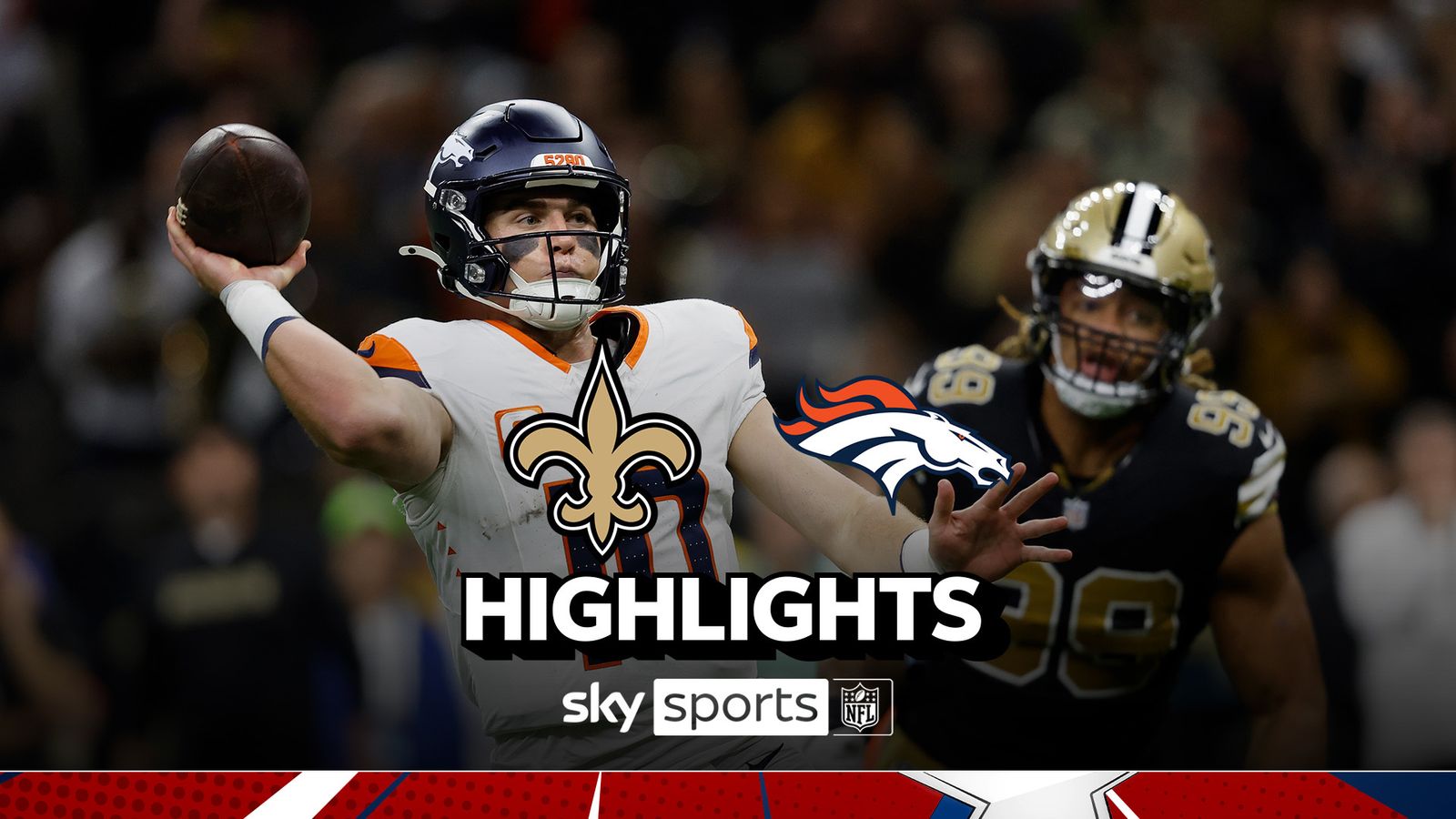 Denver Broncos at New Orleans Saints | 2024 Week Seven NFL highlights