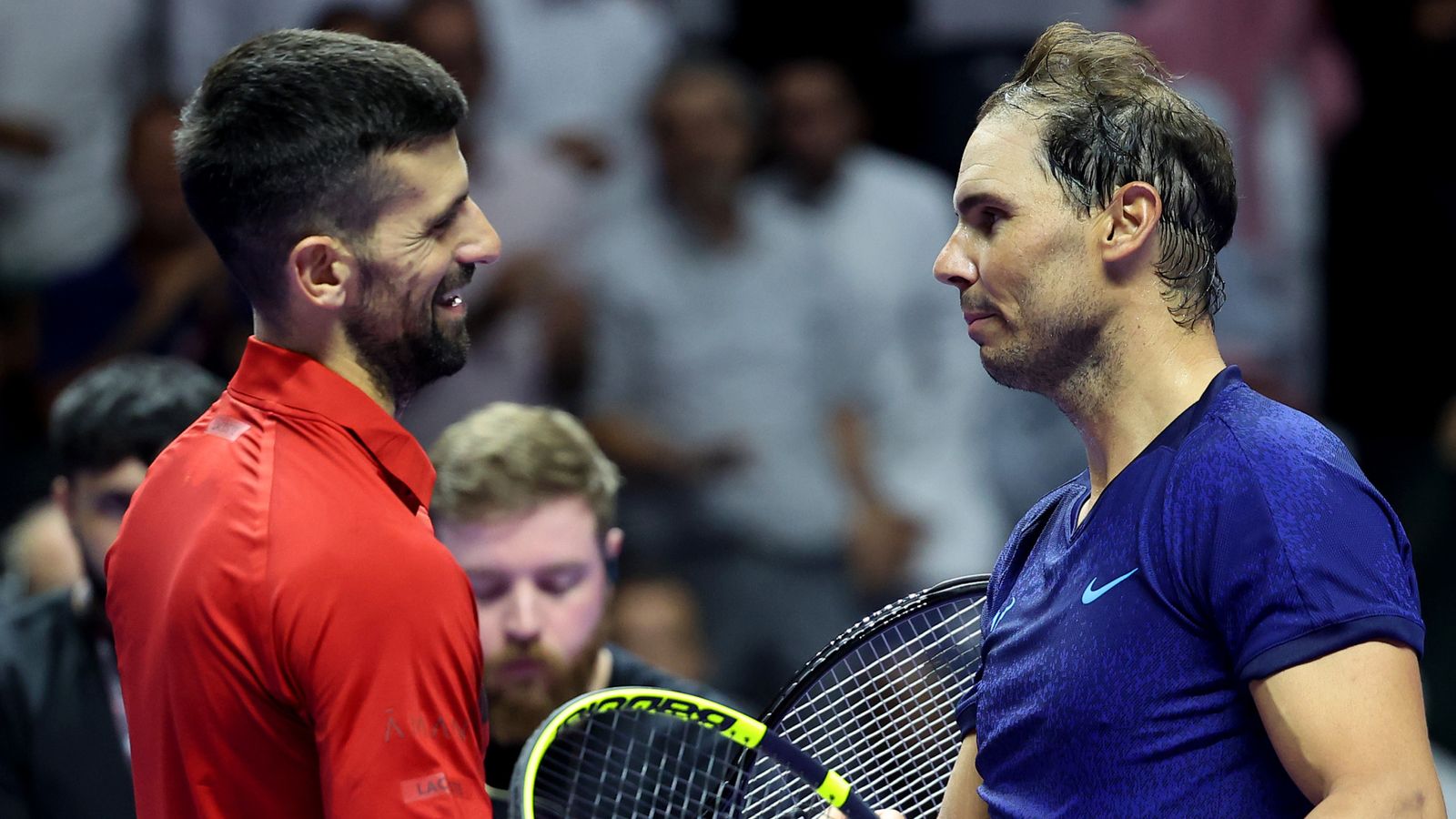 Six Kings Slam: Rafael Nadal beaten by Novak Djokovic in final clash between two tennis greats