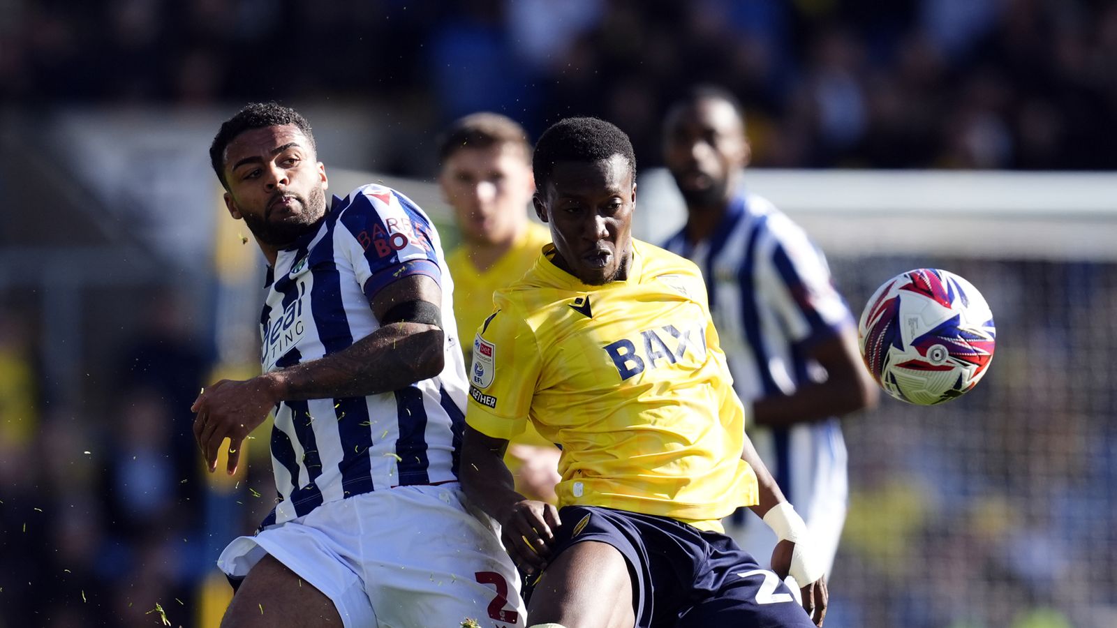 Oxford United 1-1 West Bromwich Albion: Dane Scarlett earns late point for  U's | Football News | Sky Sports