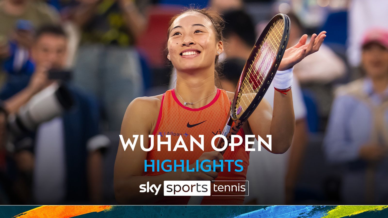 Qinwen Zheng vs Jasmine Paolini Wuhan Open highlights Tennis News