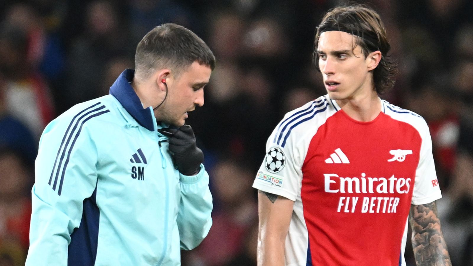 Lesión de Riccardo Calafiori: los problemas del técnico del Arsenal, Mikel Arteta, aumentan antes del partido contra el Liverpool | Noticias de futbol