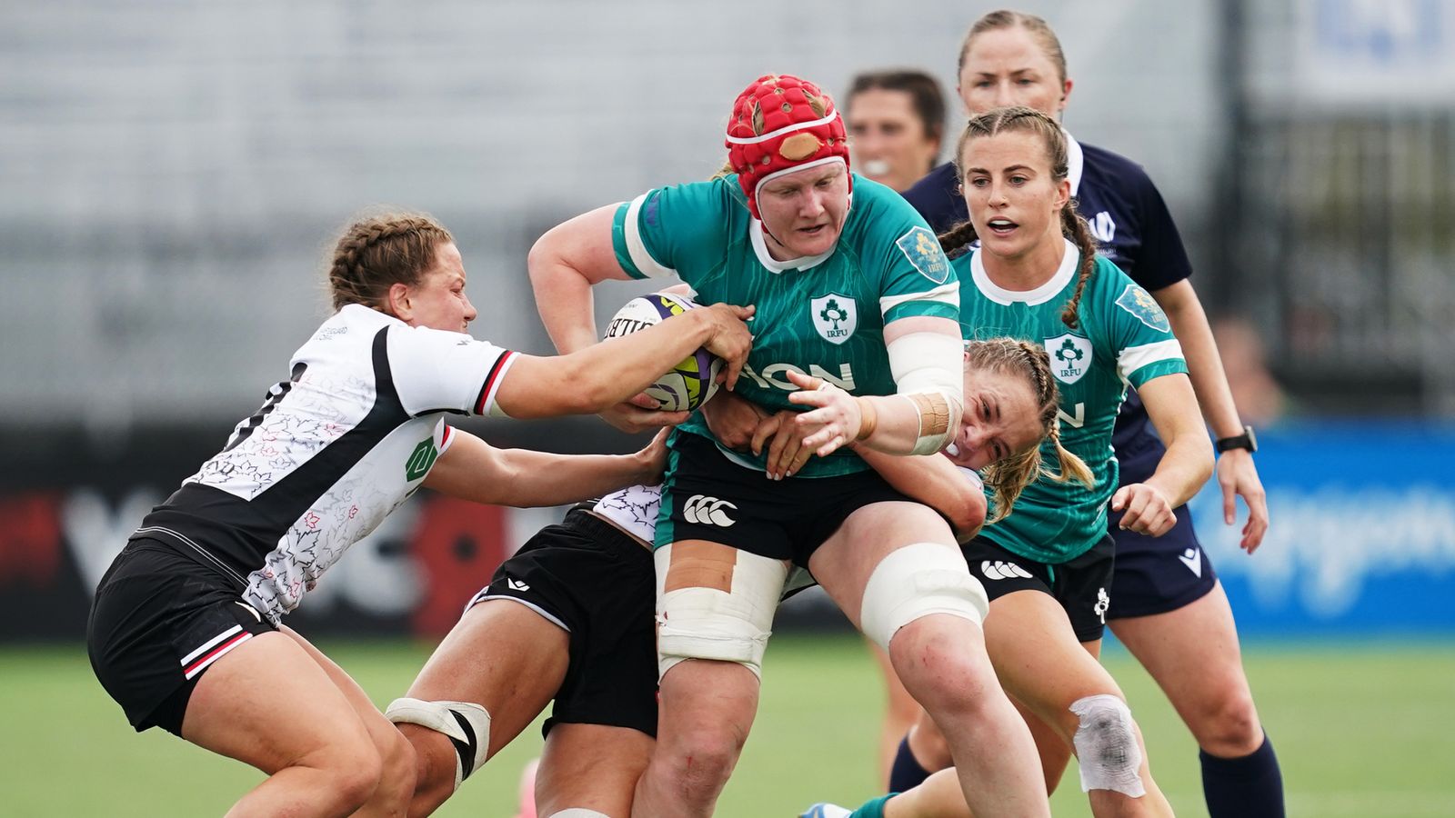 Canada 21-8 Ireland: Irish lose to hosts in second WXV1 match in Vancouver as France beat USA