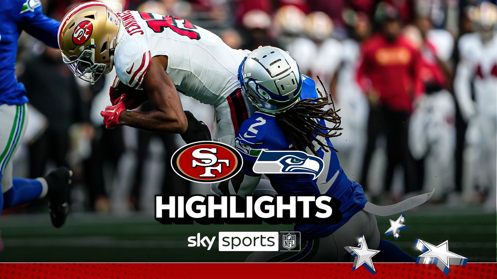 San Francisco 49ers at Seattle Seahawks Week Six NFL highlights NFL