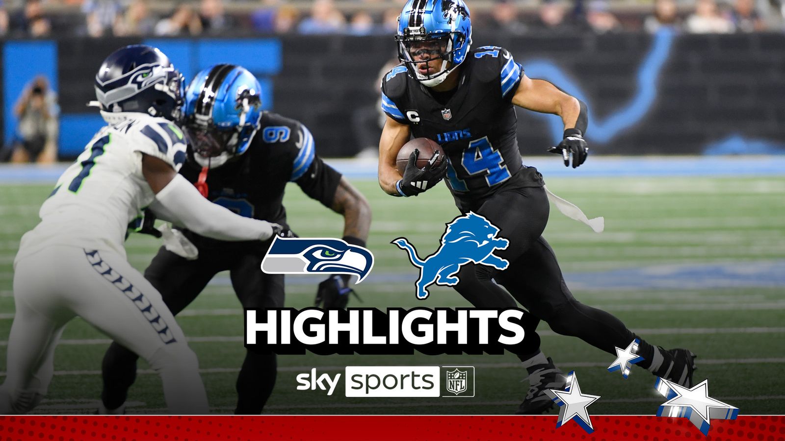 Seattle Seahawks at Detroit Lions 2024 Week Four NFL highlights NFL