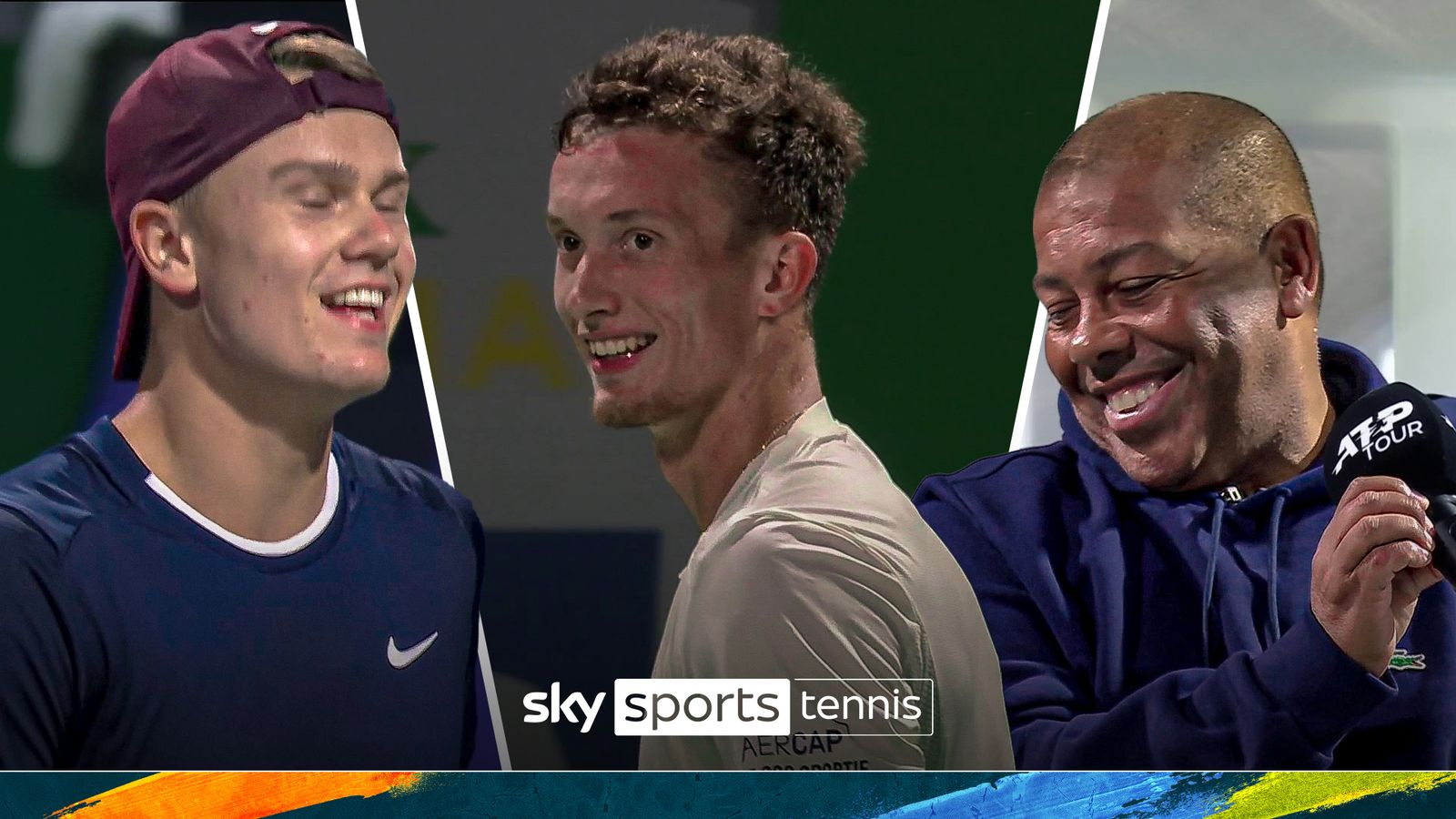 Luckiest shots ever? | Back to back serves IN by millimetres! | Tennis ...