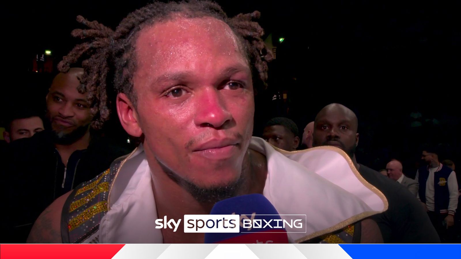 Anthony Yarde reacts after beating Ralfs Vilcans on points | Boxing ...