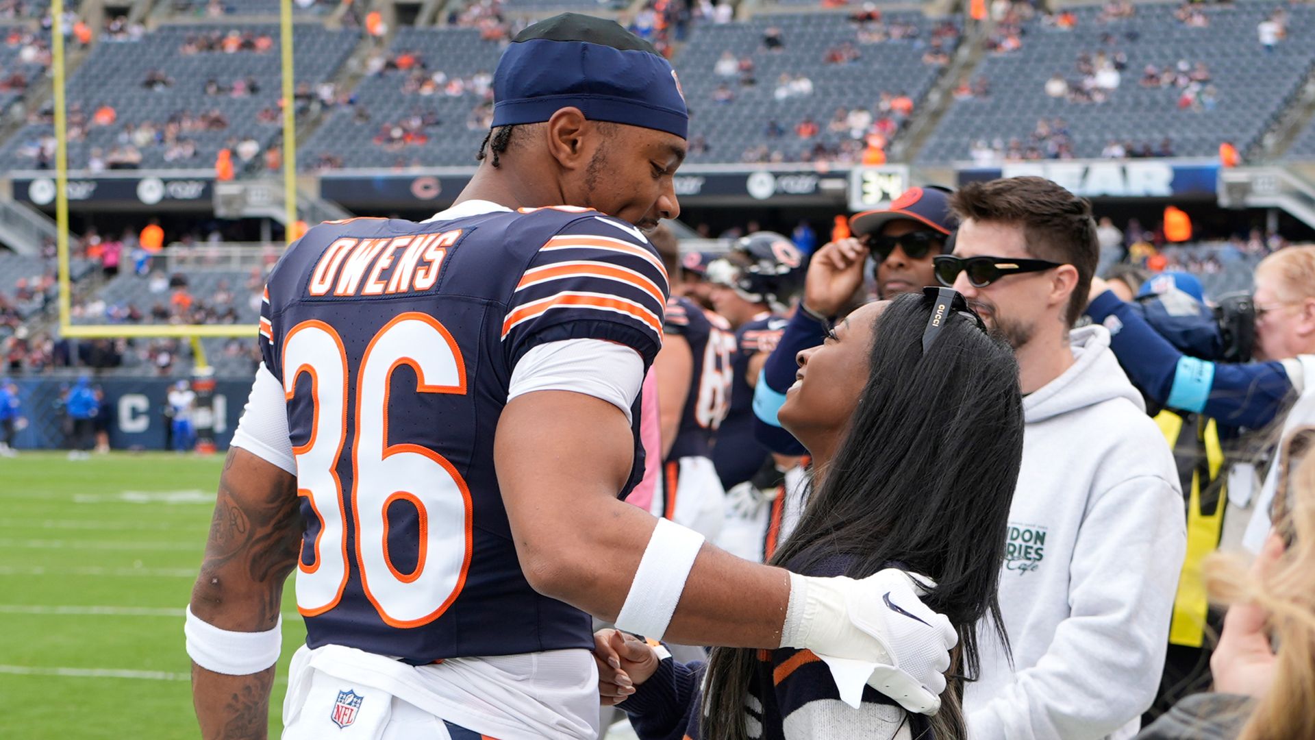 Biles in Paris to Bears in London! Owens' European road trip resumes