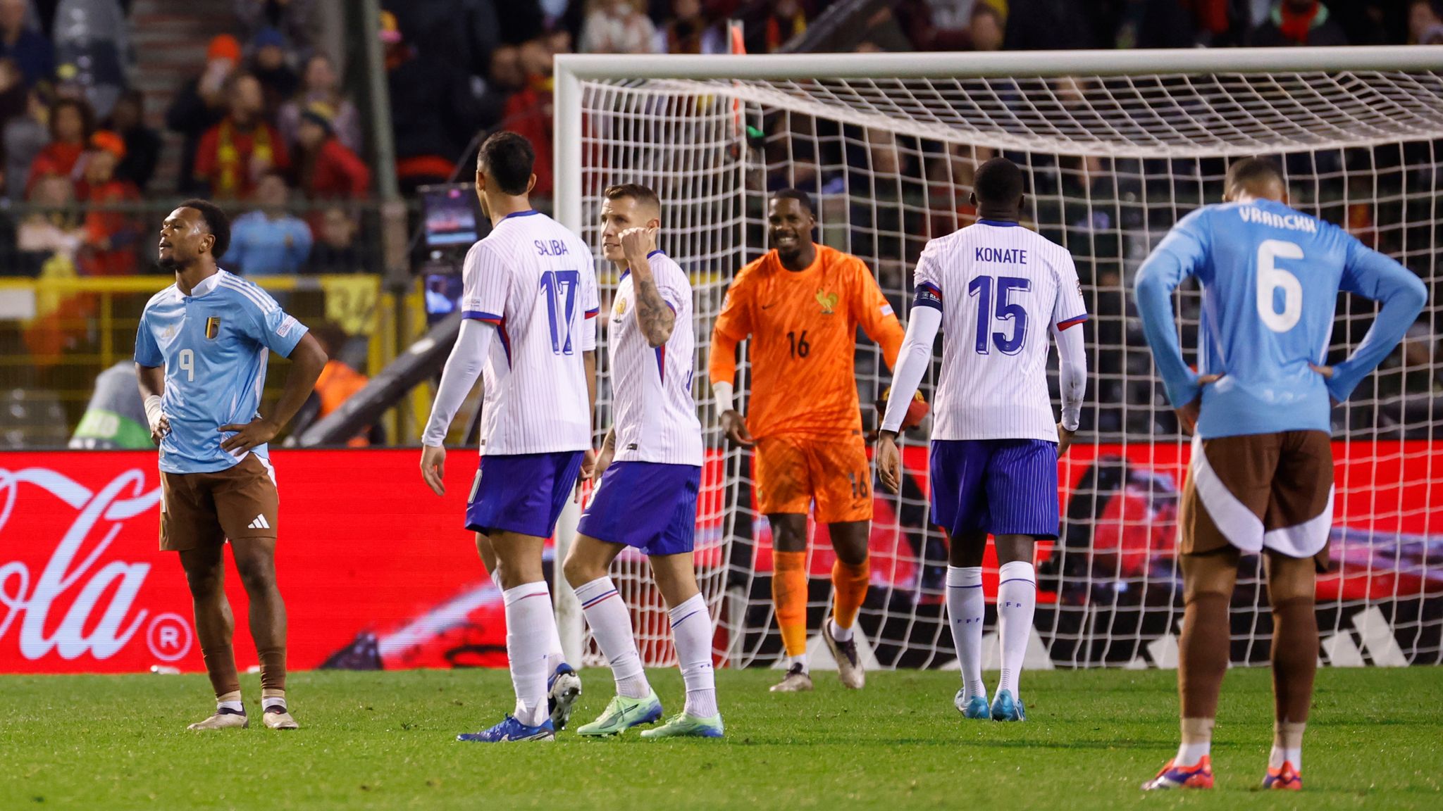 Randal Kolo Muani double gives 10player France victory in Belgium as