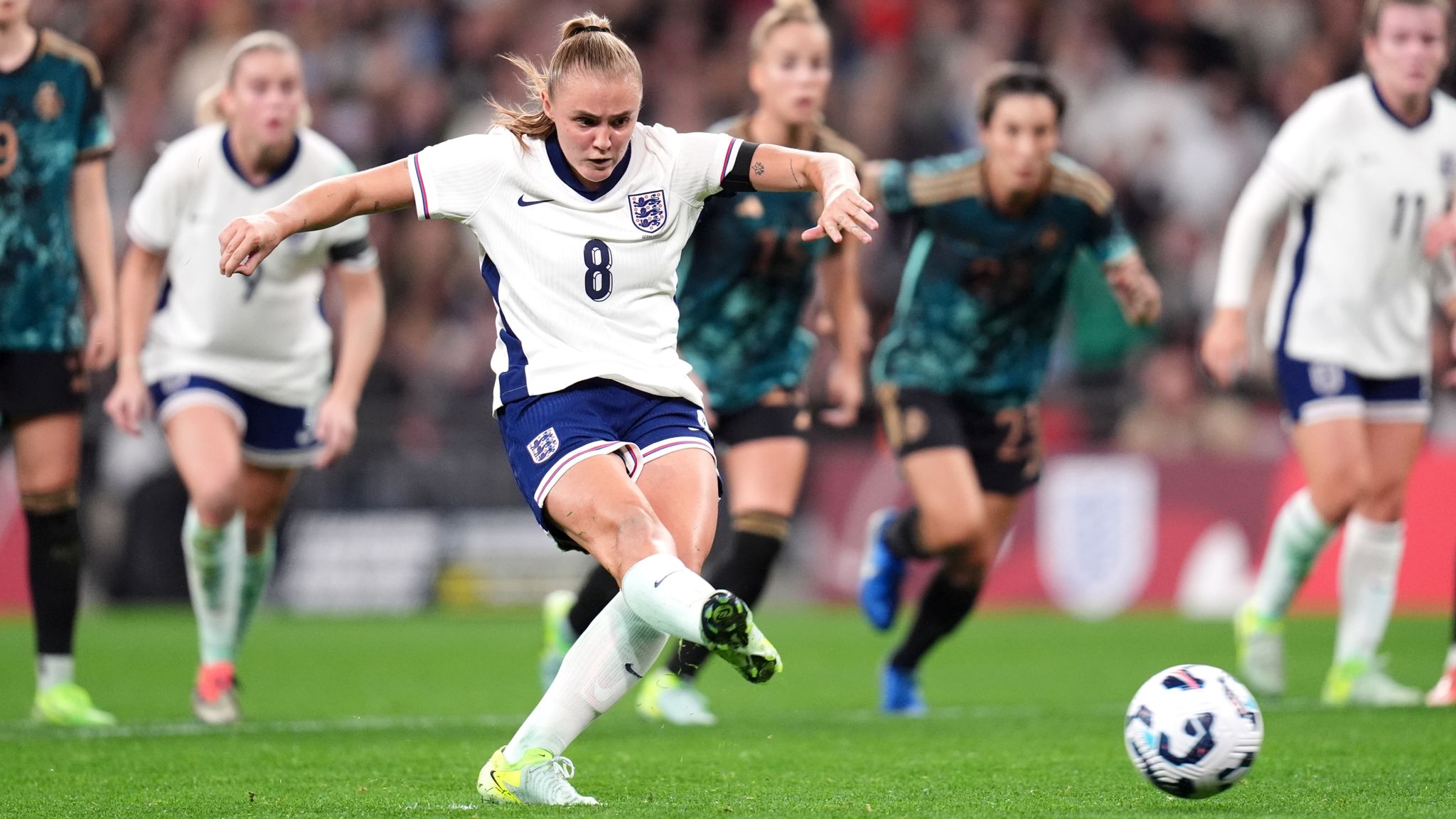 England Women 3-4 Germany Women: Lionesses' Defence Collapses In Seven ...